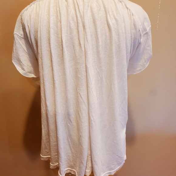 FREE PEOPLE POLO BLOUSE - Picture 2 of 3